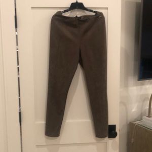 Light brown suede pants